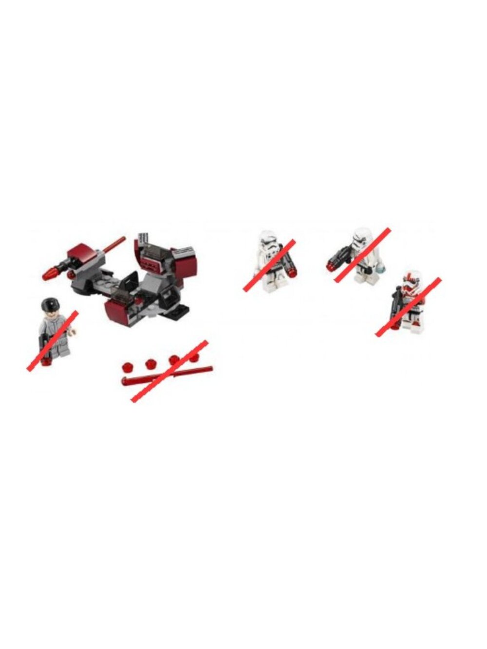 Lego set 75134 *incomplete* | Star Wars - Galactic Empire Battle Pack